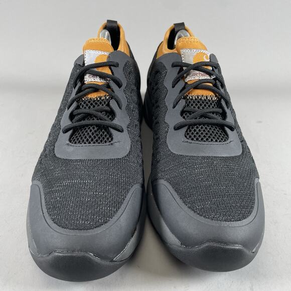 Carhartt Force SD Men’s Size 9 Black Work Shoes Soft Toe Sneakers Lace Up EUC - Picture 2 of 9
